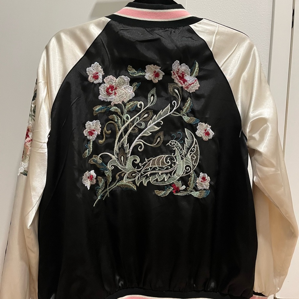 Reversable Bomber jacket - Like New! I don’t remember where I purchased it.